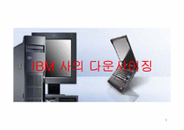 IBM의 다운사이징 마케팅 전략 분석-1