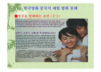 중국에서 성공한 한국영화에 대한 분석-7
