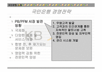국민은행의 방카쉬랑스(Bancassurance) 마케팅 전략 분석-4