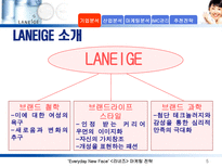 라네즈(태평양 화장품)의 마케팅 전략 분석-5