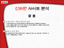 전자상거래 과제물 농심 웹사이트 분석-11