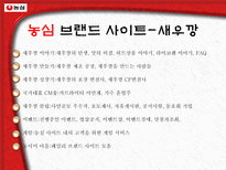 전자상거래 과제물 농심 웹사이트 분석-14