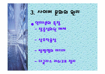인터넷사이버) 문화의 문제점과 미래-5