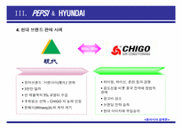 중국진출 기업의 브랜드 전략(E-LAND, PEPSI, HYUNDAI)-14