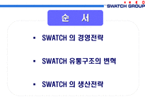 스와치 그룹의 제품라인 전략-2