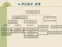 척도법(다항목 척도법,단일항목 척도법,비교척도법, 쌍대비교법, 순위법, 스타펠척도법 등)-3