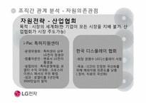 [조직관리] LG전자의 조직간 관계-5