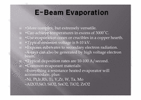 [박막공학개론] thin film evaporation process(영문)-19