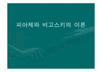 [유아교육론] 피아제와 비고스키의 이론-1