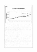 NAFTA의 의의 및 주요내용 그리고 각국의 교역현황 및 사례와 우리나라에 미치는 영향과 대응방안-10