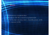[공학]발전기 AVR 동작특성-2