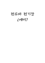 [공학]전류와 전기장-1