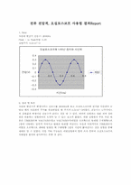 [공학]오실로스코프 결과Report-1