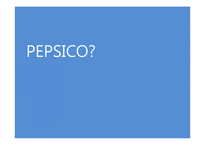 [다국적기업경영] pepsico 펩시-2