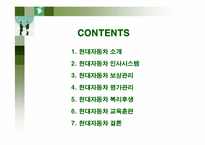 [인적자원관리] 현대자동차의 인사관리-2