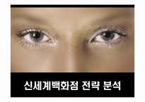 [경영전략] 신세계백화점의 전략 방안 분석-1