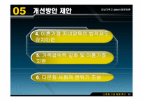 [사회문제론] 다문화 가정 해체위기-11