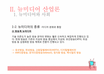 미디어산업의 전반적인 이해와, 뉴미디어 산업론-10