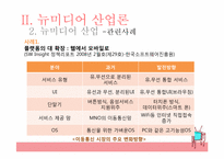미디어산업의 전반적인 이해와, 뉴미디어 산업론-19