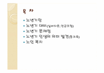 노년기에 대하여-2