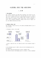 스트레스 관리 기업사례(신한은행, 유한킴벌리), 리더십 분석(강호동과 유재석, 히딩크)-3