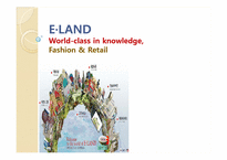 e-land 이랜드 마케팅전략-1