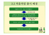 [마케팅] `처음처럼`의 마케팅 전략-5