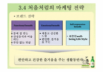 [마케팅] `처음처럼`의 마케팅 전략-7