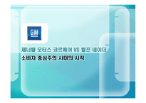 제너럴 모터스 코르베어 VS 랄프 네이더 윤리경영사례연구-1