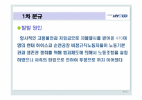 [노사관계론] 노사분규와 해결사례 -현대 하이스코 사례-13