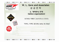 [전략경영] W. L. Gore and Associates 코어덱스 성공전략-8
