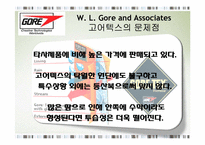 [전략경영] W. L. Gore and Associates 코어덱스 성공전략-15