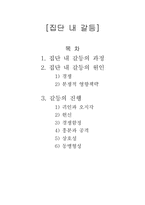 [사회심리학] 집단 내 갈등-2