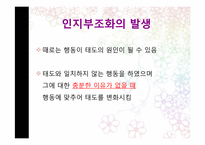 인지부조화와 태도변화-3