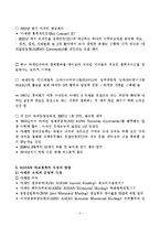 아세안 ASEAN의 외교정책-6