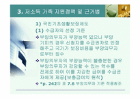 [가족정책론] 기초생활보장 및 저소득 가족 지원정책-17