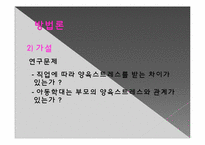 [사회복지조사론] 양육스트레스로 인한 아동학대-9