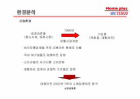 삼성테스코의 할인점 홈플러스 경영전략 및 성공요인-6