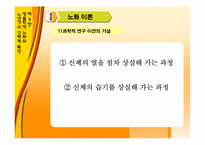 제 4장.생물학적 노화와 노년기의 신체적 특성-4