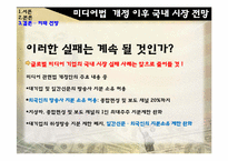 [미디어산업론] 글로벌 미디어 기업의 국내 진출 실패 원인과 미디어법 개정 이후의 시장 전망-9