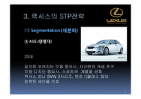 렉서스(LEXUS) STP 사례연구-7