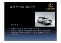 렉서스(LEXUS) STP 사례연구-8