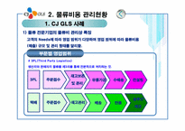 [관리회계] 활동기준원가계산 기업사례 CJ GLS-9