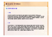 도요타 TOYOTA 적시생산시스템(JIT)-3