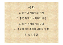 중국특색의 사회주의-2