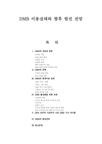 DMB 이용실태와 향후 발전 전망-1