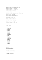 [일반화학실험]13개 시험관의 비밀-2