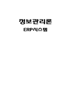 [정보관리] ERP시스템-1