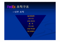 [국제물류] fedex 페덱스 조직구조-9