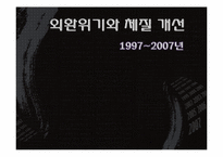 [한국경영사] 외환위기의 극복과정(1997-2007년)-1